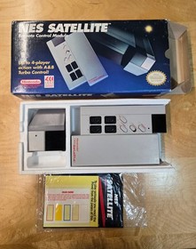 Nintendo NES Satellite Remote Control Module CIB Complete Box Original