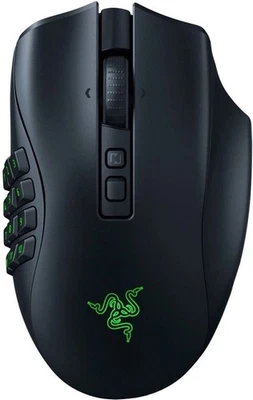 RAZER NAGA V2 Pro Wireless MMO Gaming Mouse Swappable Side Plates 30K Sensor NEW - Image 1 of 3