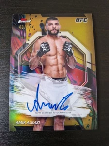 Amir Albazi 2024 Topps Finest UFC Autogrammkarte MMA /50 Gold Refraktor - Bild 1 von 3
