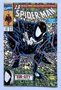 Spider-Man # 13 (Aug.1991,Marvel) TODD McFARLANE Cover /Art KEY!!! 9.4 NM - Picture 1 of 8