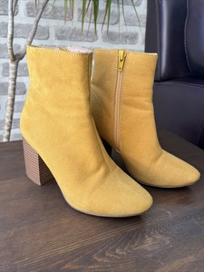 yellow mustard boots