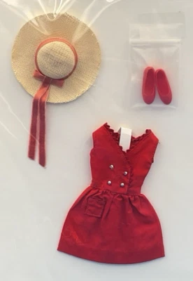 MATTEL Barbie Skipper Red Sensation Outfit #1901 1964 VINTAGE NICE Free Shipping - Image 1 of 4
