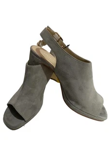 Hobbs Kate Sandal Grey Suede Shoe EU 39 UK 6 Brand New - Picture 1 of 6