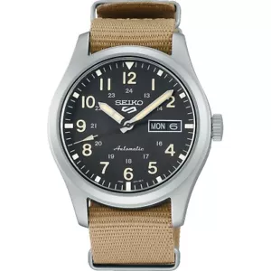 SEIKO SRPG35K1, Hombre Automático, Inoxidable, Plateado, Correa, Día/Fecha. 100m WR,SRPG35 - Imagen 1 de 3