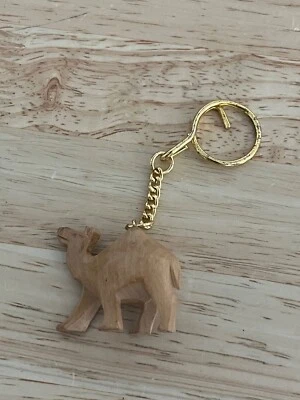 Vintage Camel Travel Souvenir Keychain Key Chain FOB Metal - Image 1 of 2
