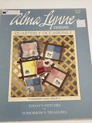 Alma Lynne Quarterly Occasions I Rocking Horse  Cross Stitch Pattern - Image 1 of 4
