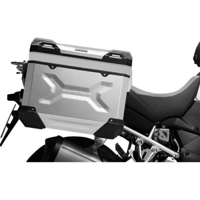 Sistema de carcasa de aluminio plateado 82L 13-20 para KTM Adventure 1050/1090/1190 SW-MOTECH Foto 1 de 4