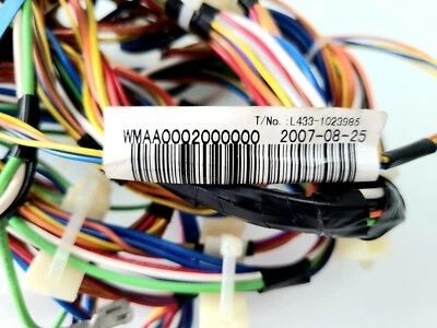 Arnés de cables para lavadora GE WH19X10047, WMAA0002000000. Excelente estado!!! ¡Precio bajo! Foto 1 de 3
