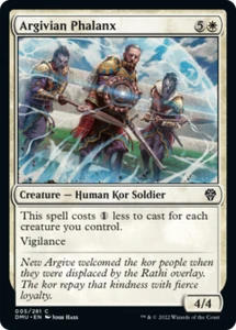 x4 Argivian Phalanx DMU MTG 5/281 COMMON M/NM 4x - Picture 1 of 1