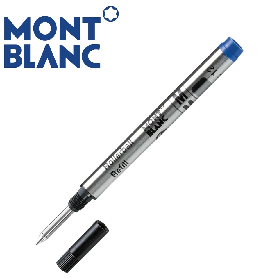 MontBlanc Rollerball small Tintenschreiber Refill mine M Royal Blue Blau