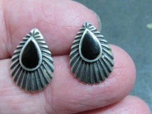 southwestern sterling black onyx earrings - Bild 1 von 7