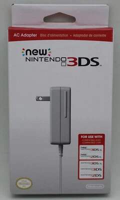 Sealed Nintendo 3DS Genuine AC Adapter US Case Fresh Factory Sealed - Image 1 of 3
