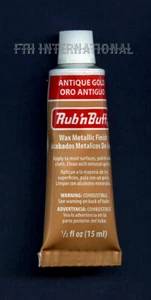 Antique Gold 76303G ~ Amaco Rub 'N Buff Uncarded Wax Metallic Finish Crafts - Photo 1 sur 11