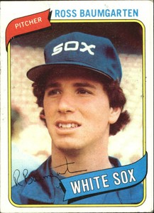 1980 Topps Baseball Card #138 Ross Baumgarten - VG