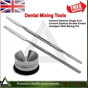 Dentist Restoration Tools Carving Cement Mixing Dental Tech Waxing Instruments - Picture 1 of 4