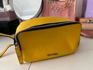 calvin klein umhänge tasche cross body gelb - Bild 1 von 2