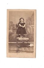 CDV Foto Niedliches kleines Mädchen - 1860er