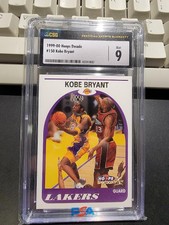 Kobe Bryant 1999-00 Hoops Decade X #150 CSG 9 Mint HOOPLA Parallel