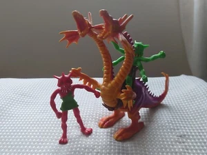 Other World by Arco Toys - Gaifand The 2 Headed Dragon, Hondu & Zendo Figures 82 - Picture 1 of 8