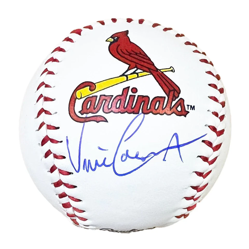 Béisbol oficial firmado por Vince Coleman Rawlings de los Cardenales de San Luis (JSA) Foto 1 de 1