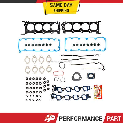 Juego de juntas de culata para Ford E-350 E-150 E-250 Super Duty 2009-2014 V8 16 V 5,4 L SOHC Foto 1 de 4