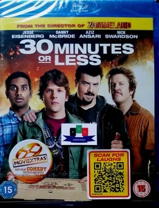 30 Minutes Or Less (Jesse Eisenberg) Blu-Ray 2012 New And Sealed - Picture 1 of 2