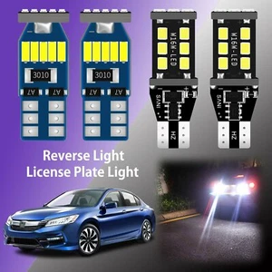 Luz de matrícula SAWE T15 LED reversa T10 para Honda Accord Toyota Rav4 - Imagen 1 de 8