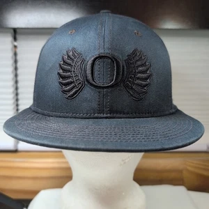 Nike True NCAA University of Oregon Ducks Black Hat Size S-M - Picture 1 of 10