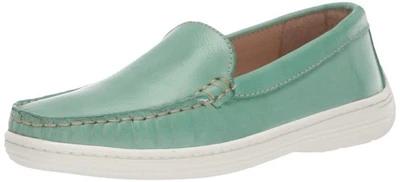 Driver Club EE. UU. San Diego Mocasines de Cuero Unisex NIÑOS PEQUEÑOS Talla 10.5 Verde Foto 1 de 4