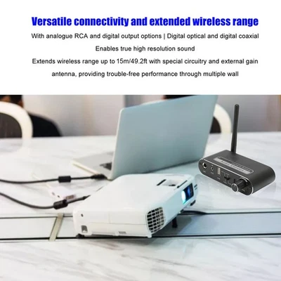  5.1 Digital Amplifier HiFi Stereo Analog To Digital Converter With Mic - Image 1 of 4