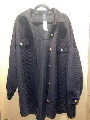 Chaqueta negra para mujer River Island talla L nueva con etiquetas Foto 1 de 4