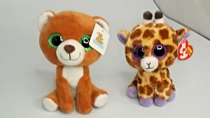 Ty Beanie Boos SAFARI the Giraffe 6" Plush Stuffed Toy - Picture 1 of 6