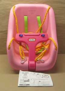 The Little Tikes 2-in-1 Snug 'n Secure Swing in Pink - Picture 1 of 8