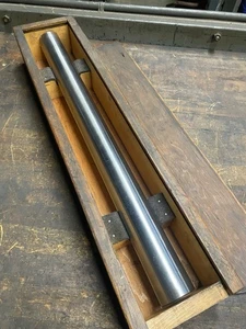 Cylindrical Cylinder Inspection Test Bar Machinist Tool 24” Long 2” Diameter - Picture 1 of 8