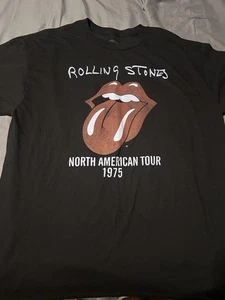 The Rolling Stones North American Tour 1975 T-Shirt XL - Bild 1 von 3