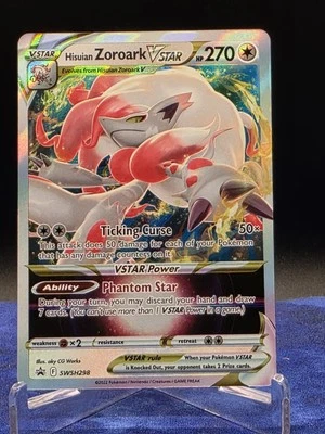 Hisuian Zoroark VSTAR SWSH298 SWSH: Sword & Shield Promo Cards Holo - Image 1 of 2