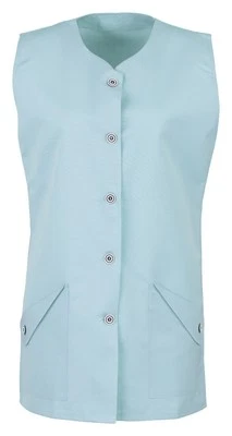 BEB ärmelloser Berufskasack Kittel Kasack Pflege, Praxis, Küche, Service Damen 34-56