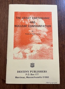 The Great Earthquake and Nuclear Confrontation by Howard B. Rand Destiny Pub. - Picture 1 of 7