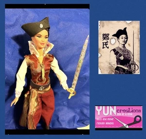 Ching Shih the Pirate Queen Barbie doll OOAK Handmade Collectors By Artist China - Picture 1 of 13