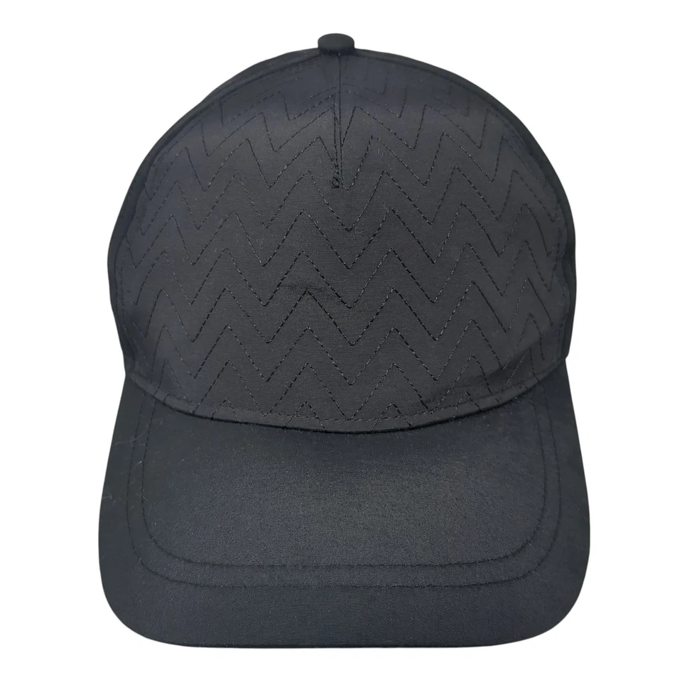 Slazenger Golf Strapback Hat Black One Size Adjustable 6 Panel Blank - Image 1 of 4