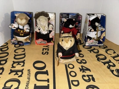 5 Vintage Gemmy Dancing Hamsters 2001 Lot Of 5…4 In Box Kia Soul Toys Christmas - Image 1 of 4