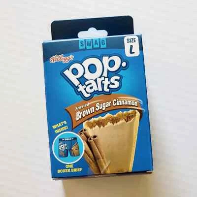 SWAG Kelloggs поп пироги боксера мужской большой 36 - 38 синий нижнее белье боксера новый с Ярлыками - Изображение 1 из 4