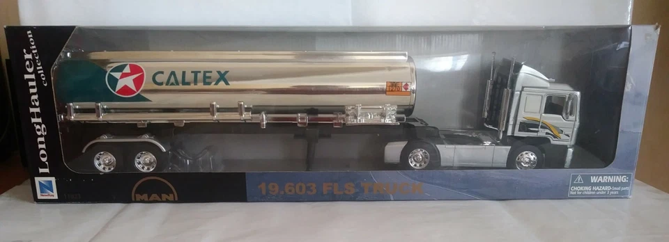 MAN 19.603 FLS TRUCK LONGHAULER NEW RAY SCALA 1/32 - Immagine 1 di 1