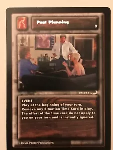 PAST PLANNING 1E 1A EDIZIONE HIGHLANDER CCG SAEC Foglio corvo nero - Foto 1 di 1