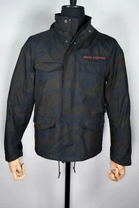 Armani Exchange Jacket Camouflage Hooded Men's size S - Picture 1 of 7