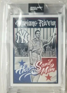 Topps Project 2020 #131 Mariano Rivera Mister Cartoon - Picture 1 of 1