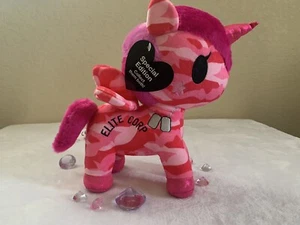 TOKIDOKI Unicorn Plush Elite Corp G.I. Jane SPECIAL EDITION Pink - Picture 1 of 4