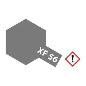 (500,43€/1l) Tamiya XF-56 gris metálico mate - 23ml pintura acrílica soluble en agua - Imagen 1 de 1