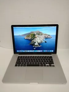 Apple MacBook Pro 15.4" A1286 2012 Intel Core i7 2.3GHz 8GB 240GB SSD BT 10.15.7 - Picture 1 of 12