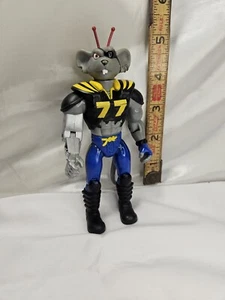 Vintage 90s Touchdown Modo Biker Mice From Mars Galoob 5 Inch Tall Action Figure - Picture 1 of 5